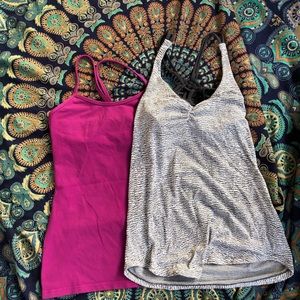 Lululemon Lot of 2 Tank Tops size 6